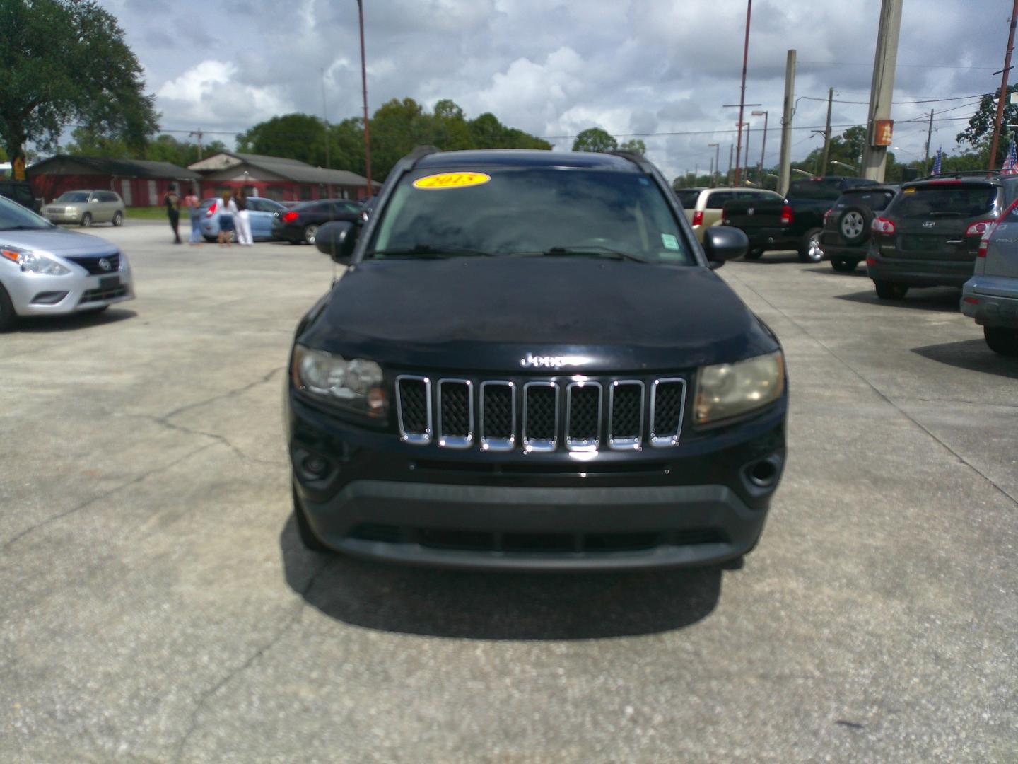 2015 BLACK JEEP COMPASS SPORT (1C4NJDBB0FD) , located at 1200 Cassat Avenue, Jacksonville, FL, 32205, (904) 695-1885, 30.302404, -81.731033 - Photo#0